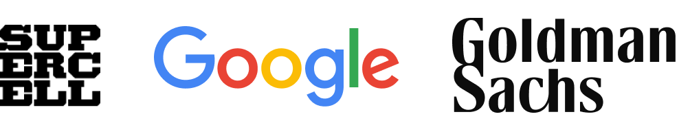 BBC, Google, Goldman Sachs